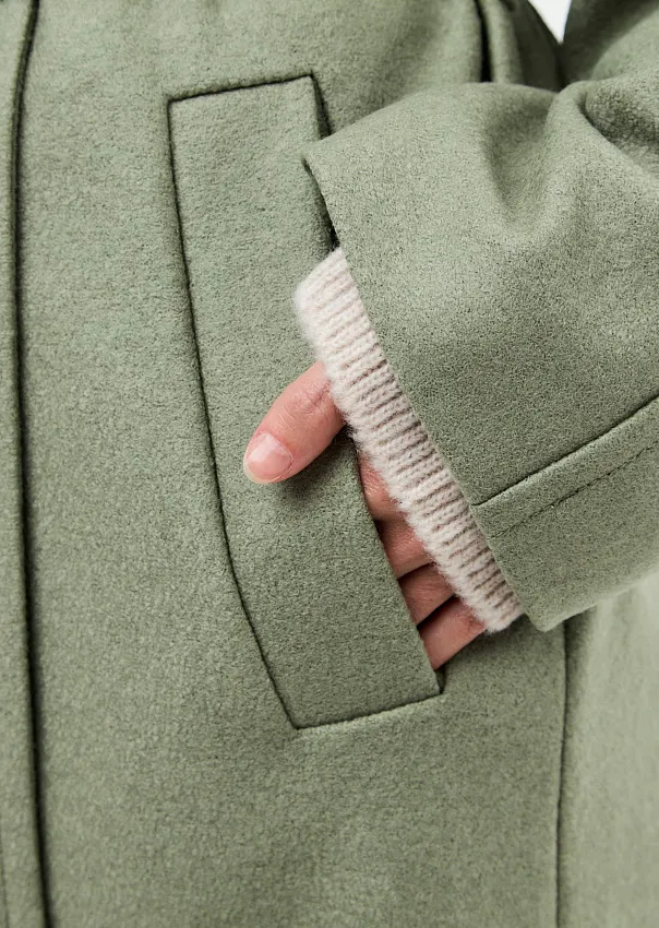 Пальто из чистой шерсти Marc o'Polo - фото 5