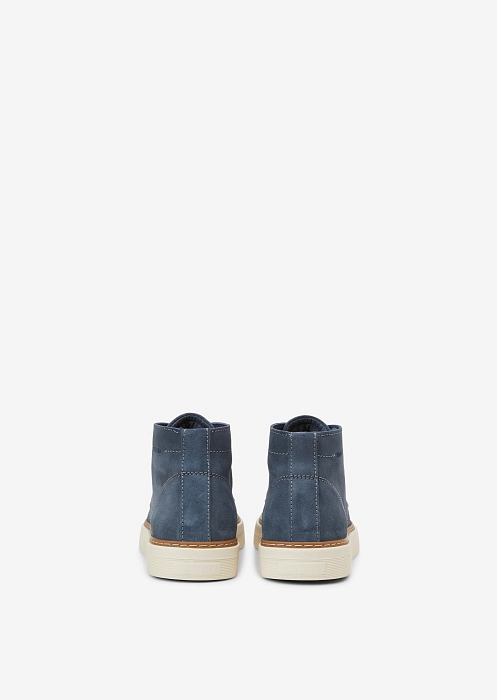 Ботинки из натуральной замши
