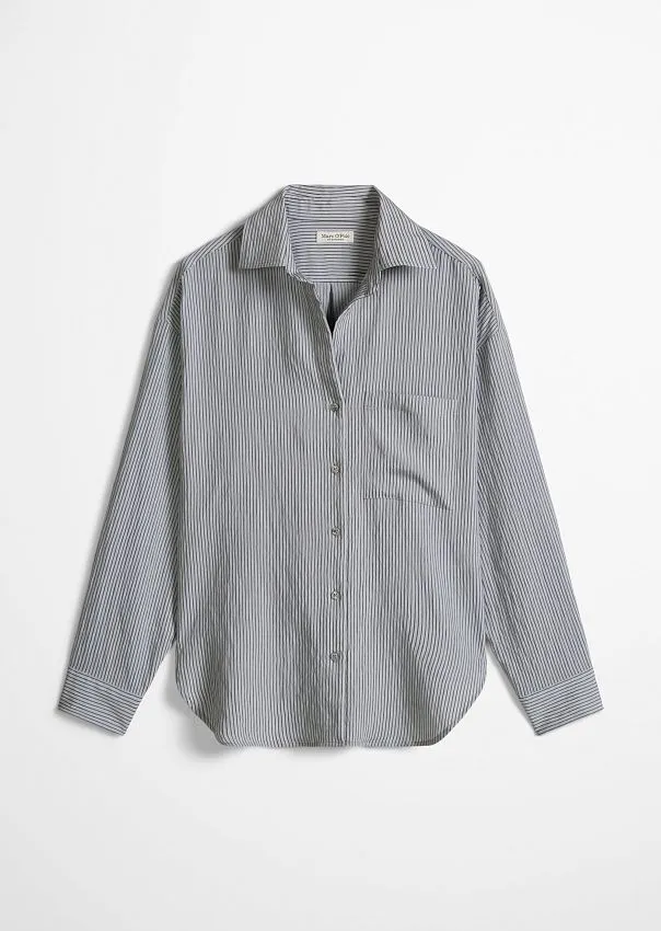 Рубашка из смесовой вискозы Marc o'Polo - фото 6