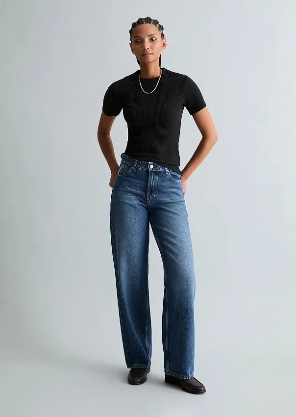 Джинсы широкие из смесового лиоцелла Marc o'Polo - фото 1