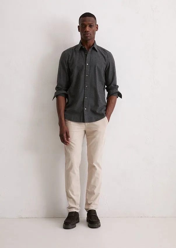 Фланелевая рубашка из органического хлопка Marc o'Polo - фото 3