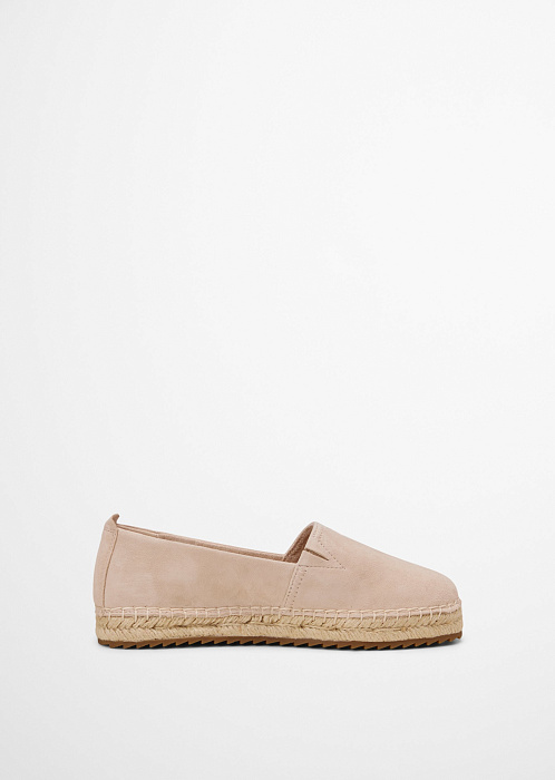 Эспадрильи из натуральной замши