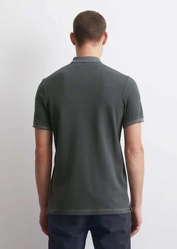 Поло из смесового хлопка Marc o'Polo - фото 2