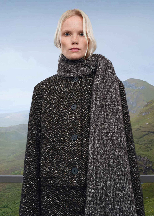 Жакет из смесовой шерсти