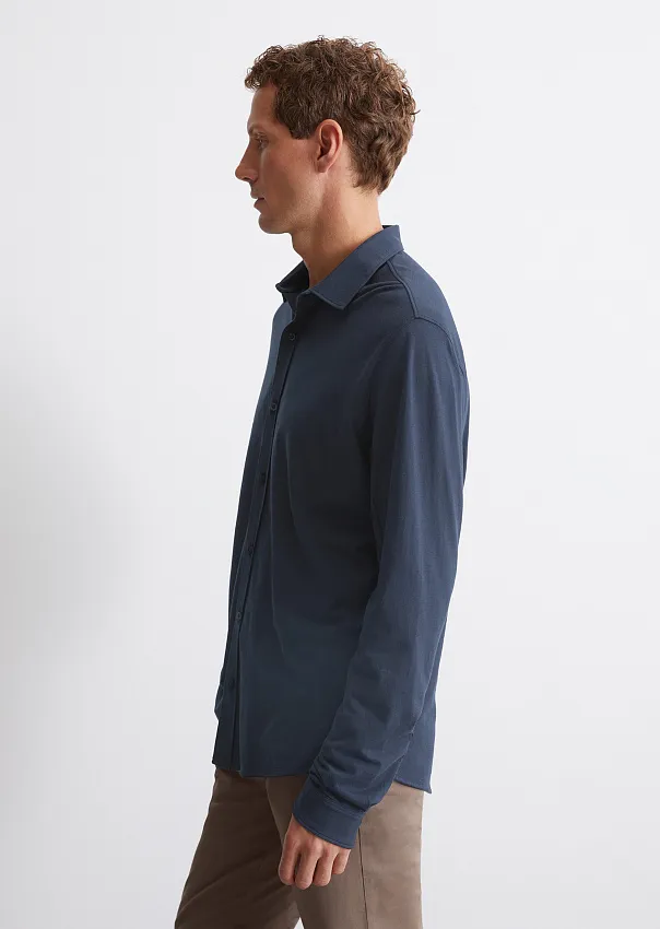 Трикотажная рубашка из органического хлопка Marc o'Polo - фото 5