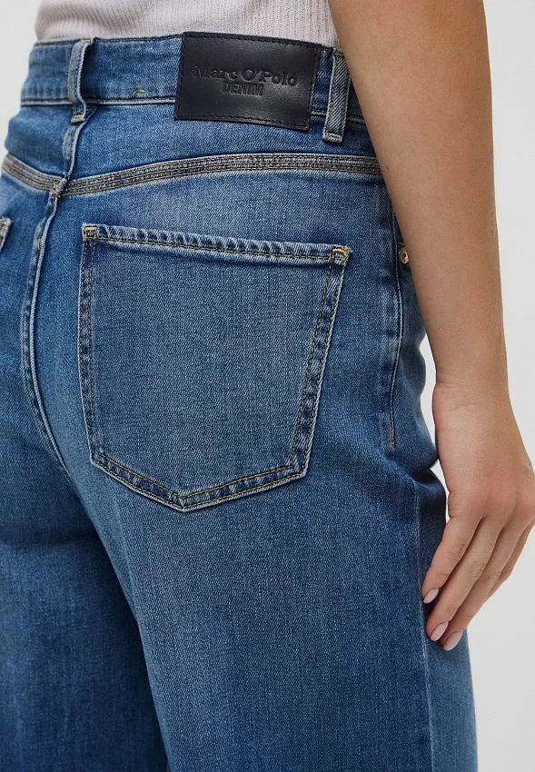 Широкие джинсы TOMMA из смесового хлопка Marc o'Polo - фото 4