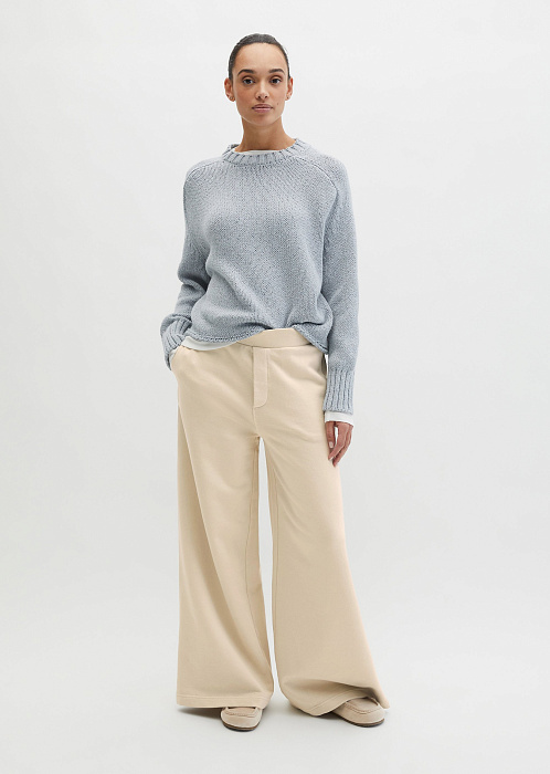 Свитер из смесового хлопка