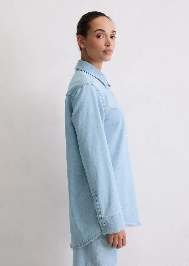 Рубашка из денима Marc o'Polo - фото 5