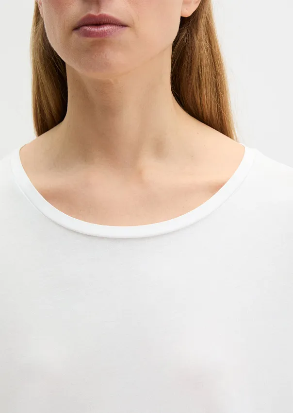 Лонгслив из органической хлопковой ткани Marc o'Polo - фото 4