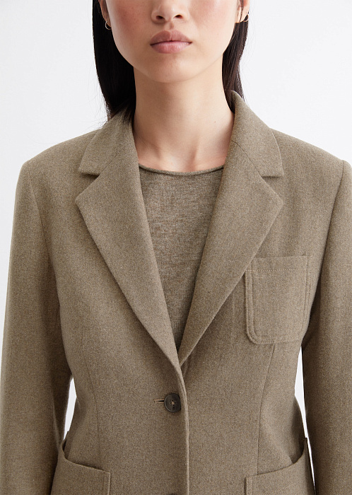 Пиджак из смесовой шерсти