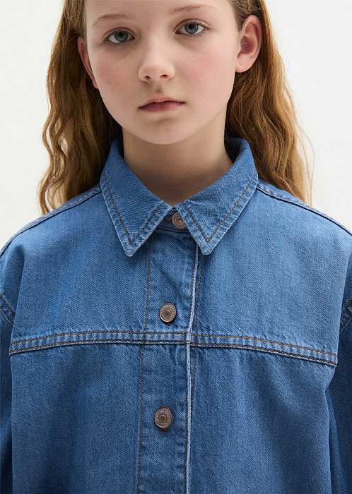 Куртка джинсовая из органического хлопка
