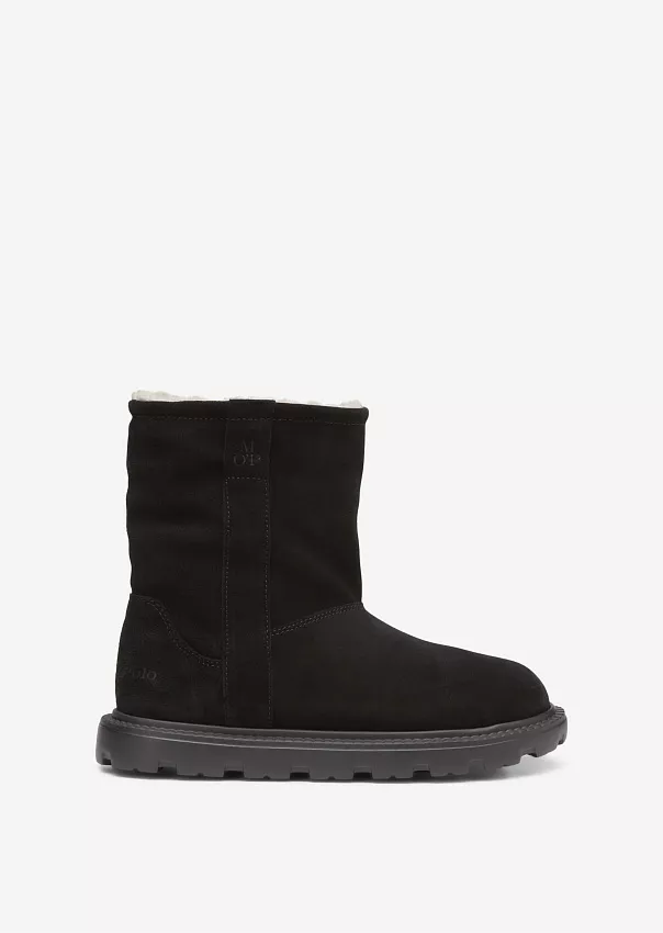 Замшевые зимние ботинки с утеплителем Marc o'Polo - фото 1