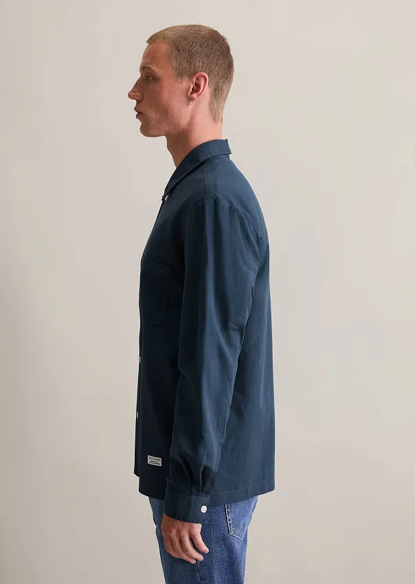 Рубашка изо льна и органического хлопка Marc o'Polo - фото 5