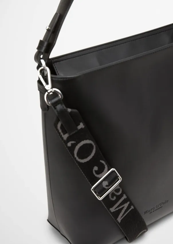 Сумка хобо из экокожи Marc o'Polo - фото 4