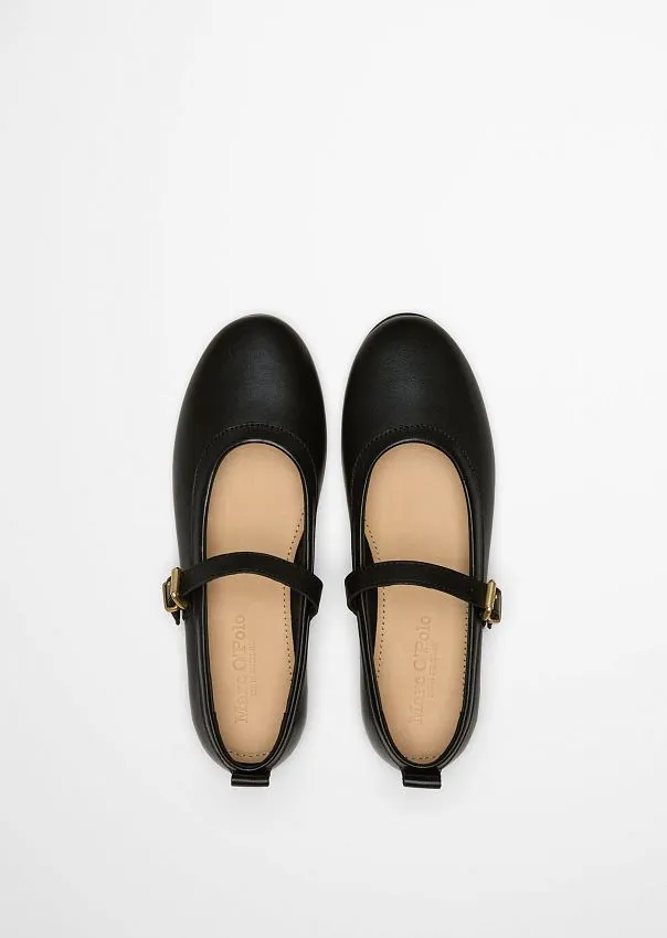 Балетки Gina из натуральной замши Marc o'Polo - фото 4