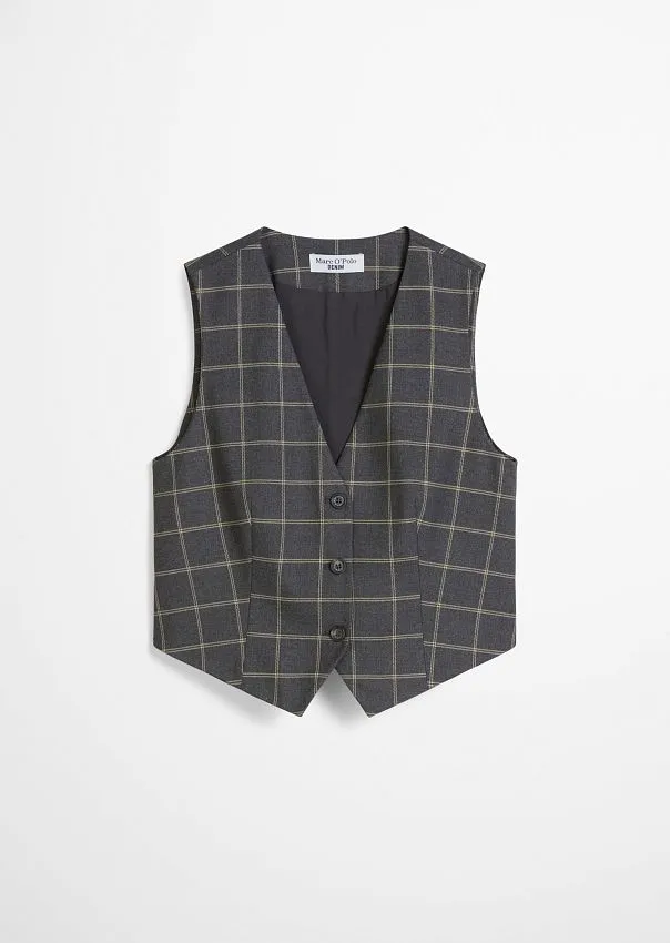 Жилет из смесовой вискозы Marc o'Polo - фото 6