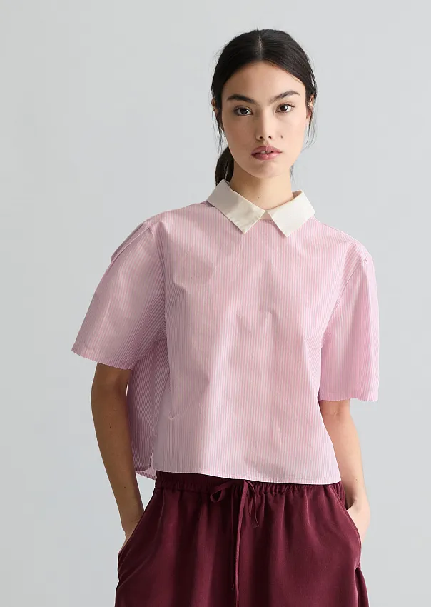 Блузка из поплина