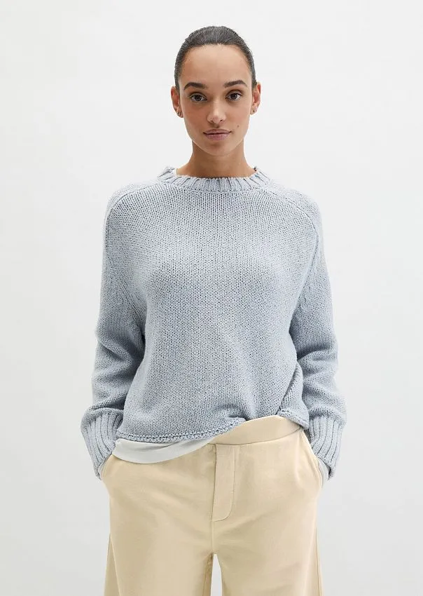 Свитер из смесового хлопка