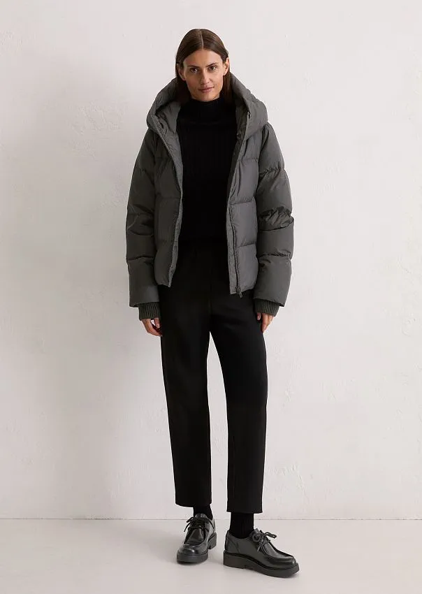 Пуховик с фиксированным капюшоном Marc o'Polo - фото 1