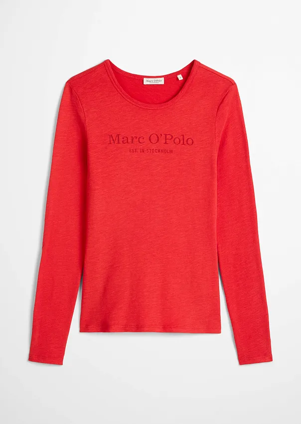 Лонгслив из органического хлопка