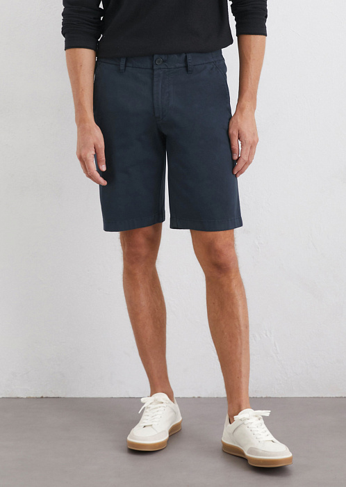 Шорты из смесового хлопка