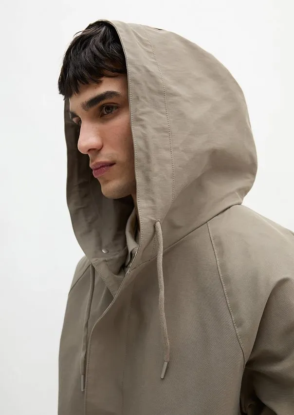 Куртка с капюшоном из хлопкового канваса Marc o'Polo - фото 4