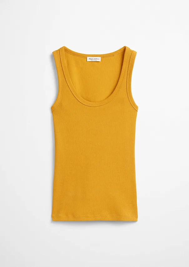 Топ из смесового хлопка Marc o'Polo - фото 6