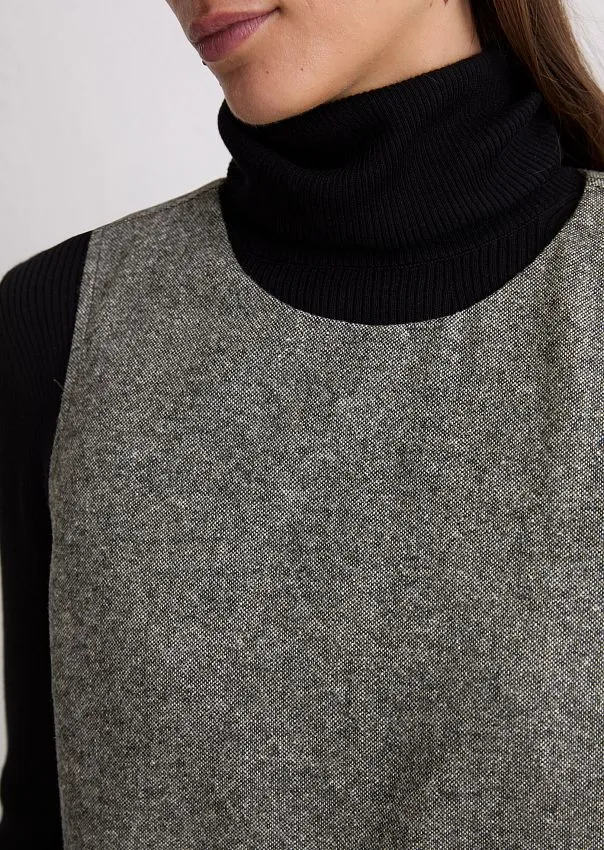 Твидовое платье из смесовой шерсти Marc o'Polo - фото 4