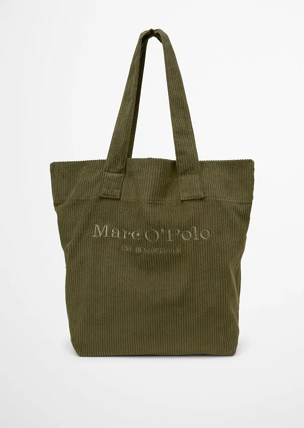Сумка-шоппер из вельвета Marc o'Polo - фото 1