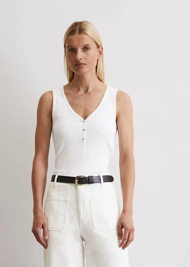 Топ из смесового хлопка Marc o'Polo - фото 3