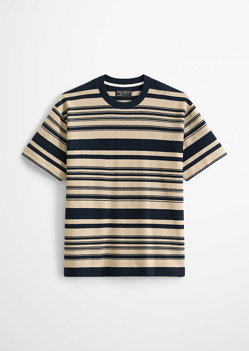 Бежевый/темно-синий