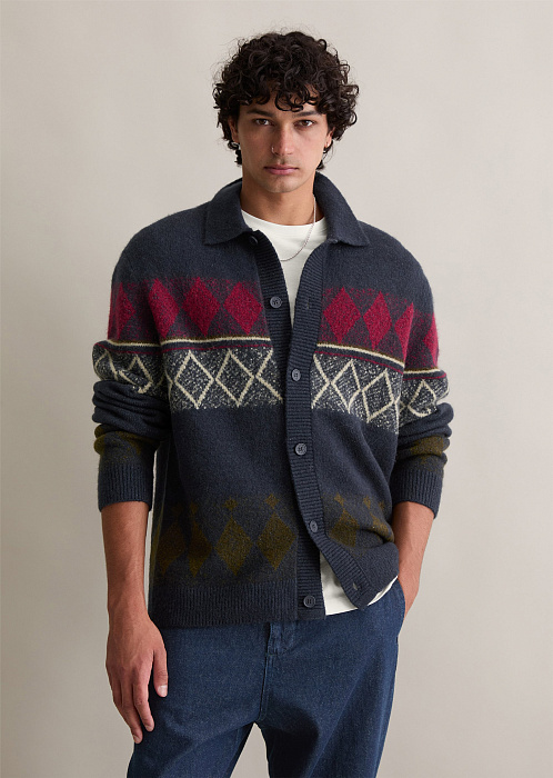 Кардиган из мягкой смесовой шерсти