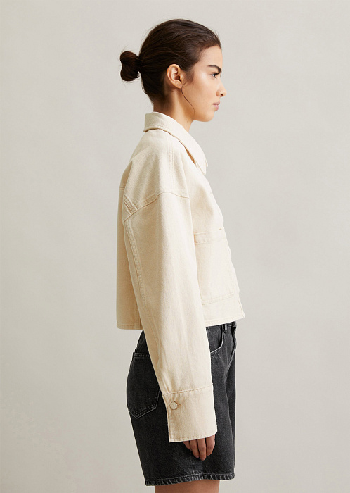 Куртка джинсовая из органического хлопка