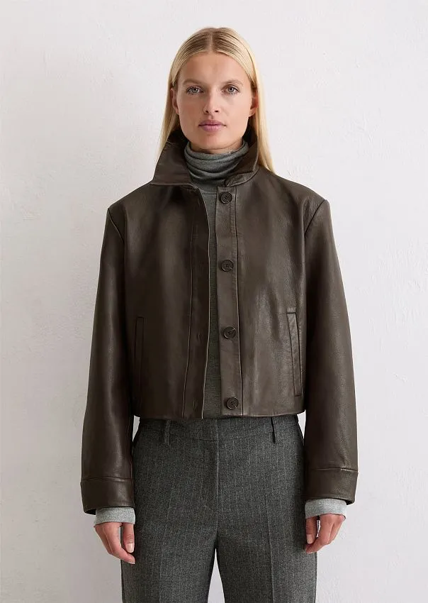 Кожаная куртка Marc o'Polo - фото 1