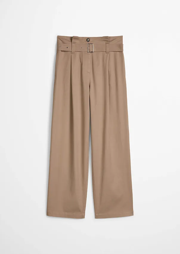 Брюки из органического хлопка и лиоцелла 