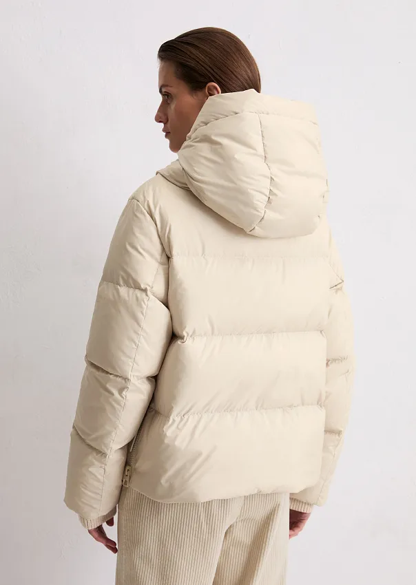 Пуховик с фиксированным капюшоном Marc o'Polo - фото 2