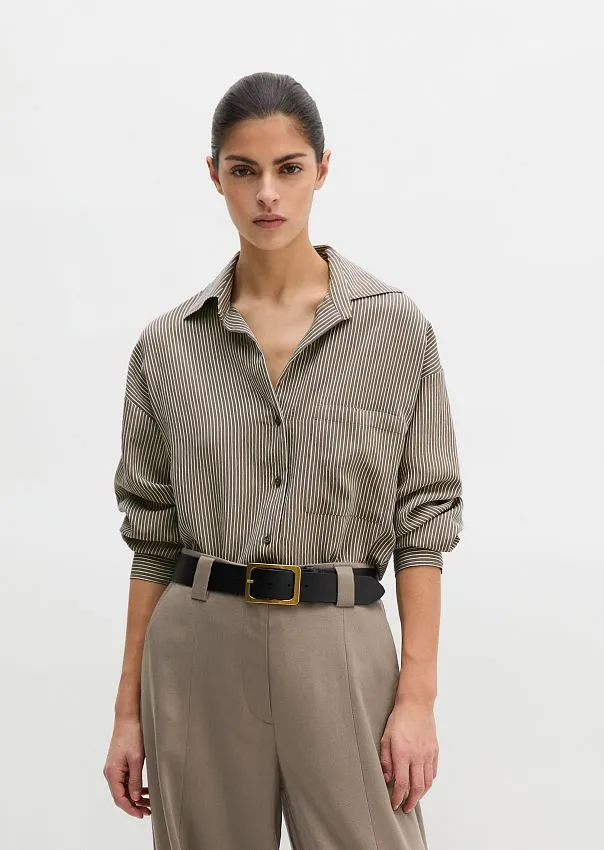 Рубашка из смесовой вискозы Marc o'Polo - фото 3