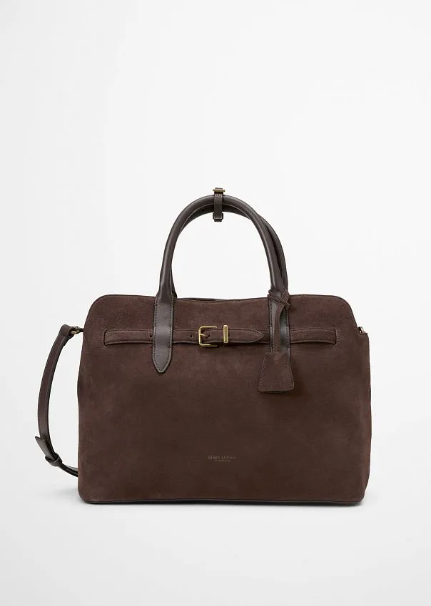 Сумка-тоут из натуральной замши Marc o'Polo - фото 1