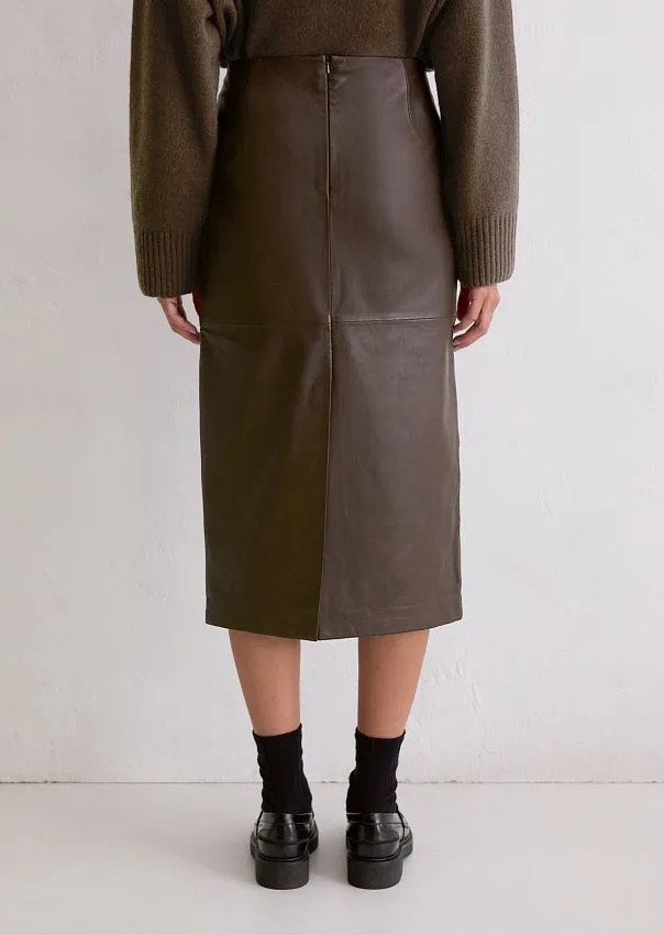 Кожаная юбка Marc o'Polo - фото 2