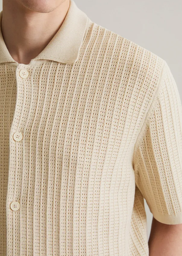 Рубашка трикотажная из органического хлопка Marc o'Polo - фото 4