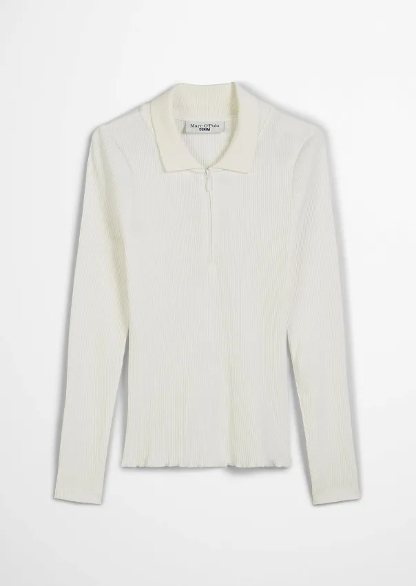 Поло с длинными рукавами Marc o'Polo - фото 6