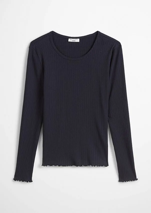 Лонгслив из органического хлопка и модала Marc o'Polo - фото 6