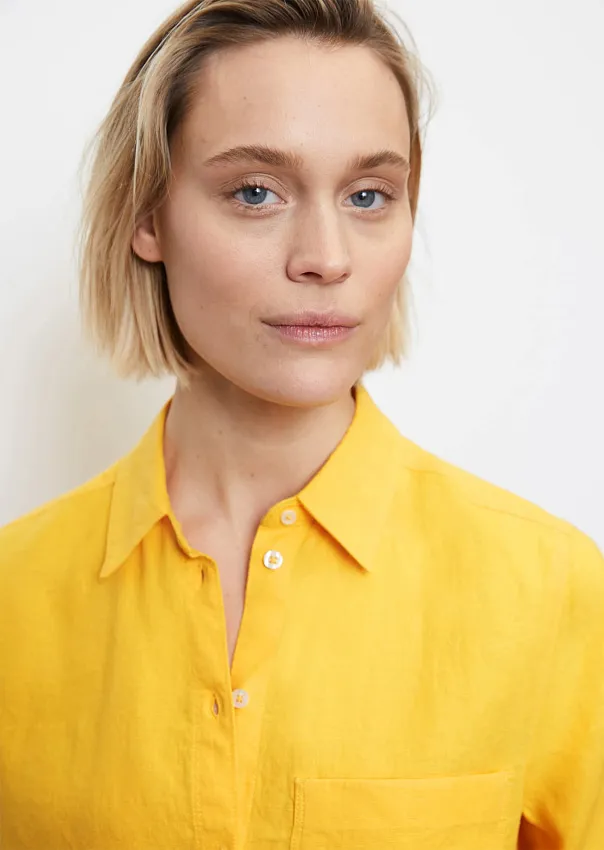 Льняная рубашка