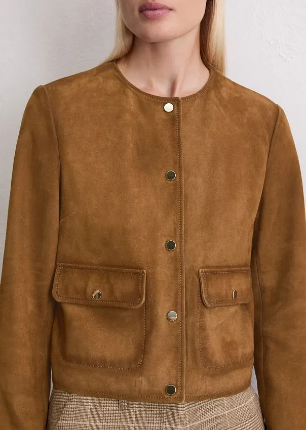 Куртка из натуральной замши Marc o'Polo - фото 4