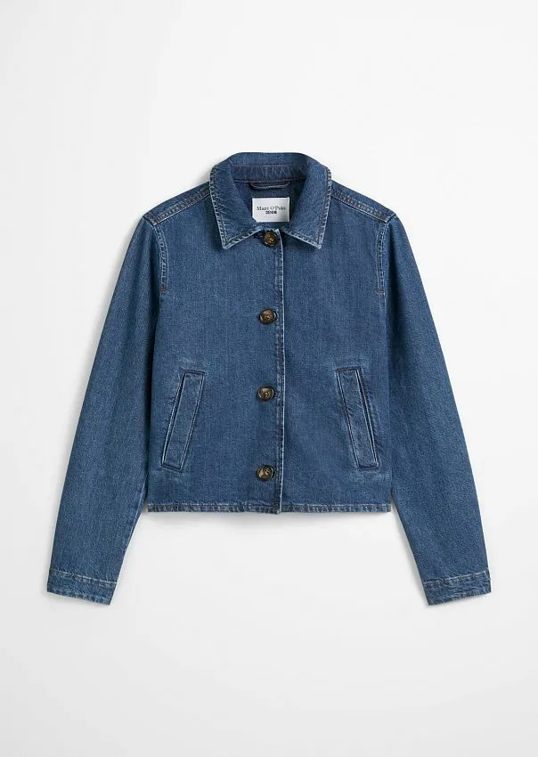 Джинсовая куртка из органического хлопка Marc o'Polo - фото 6