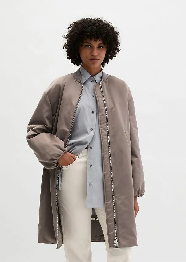 Пальто из глянцевого твила
 Marc o'Polo - фото 3