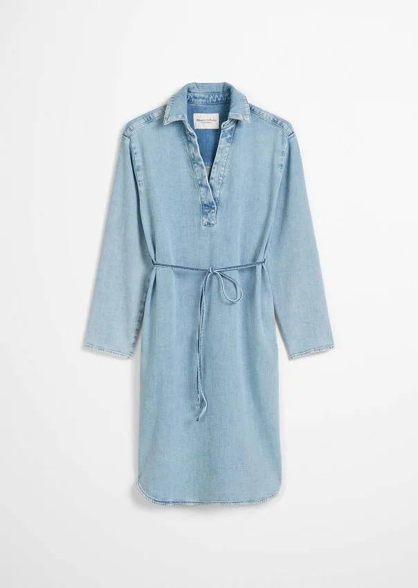 Платье джинсовое из смесового хлопка Marc o'Polo - фото 6