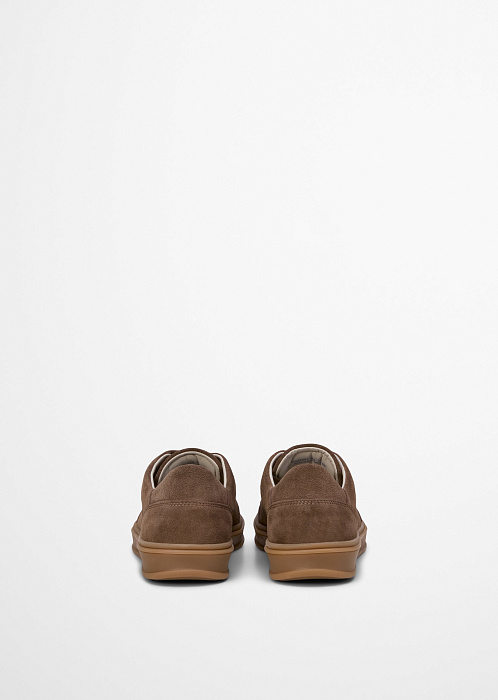 Кеды из натуральной замши