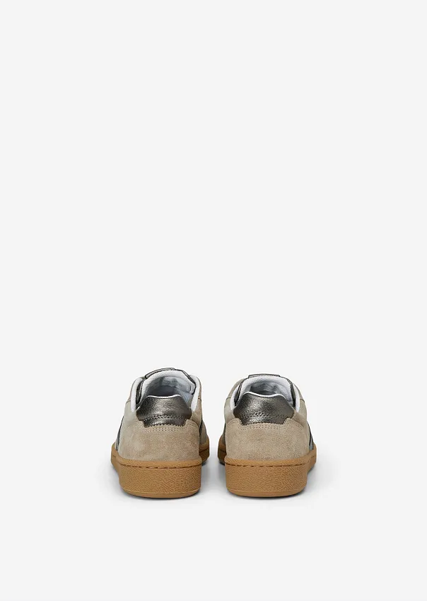 Кроссовки Court из натуральной замши