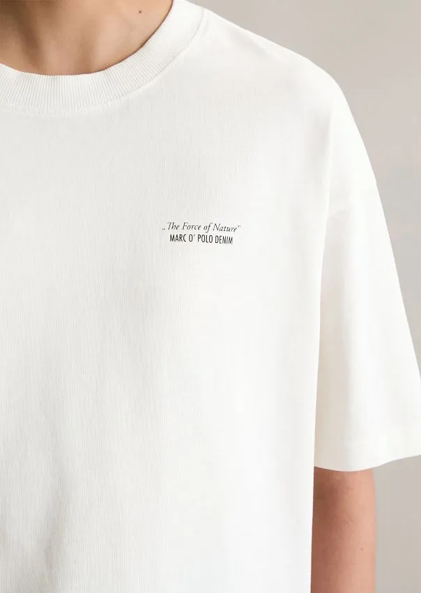 Футболка свободного кроя из органического хлопка Marc o'Polo - фото 4